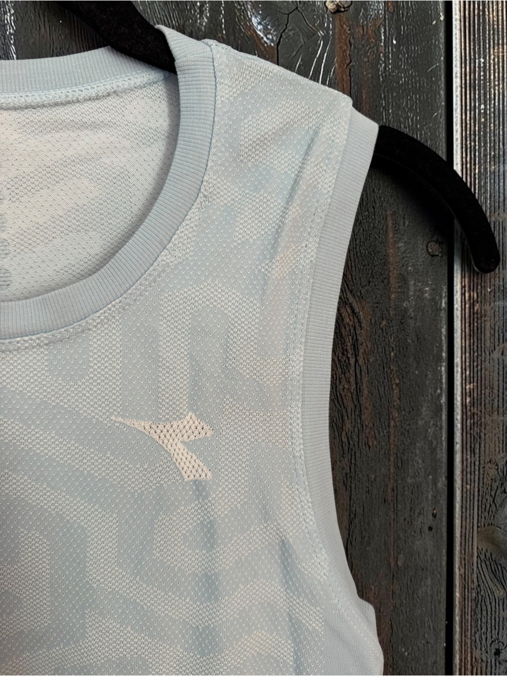 Diadora Tank Stratouno NWT XS/S Blue Dryarn Activewear Made in Italy - Picture 6 of 12